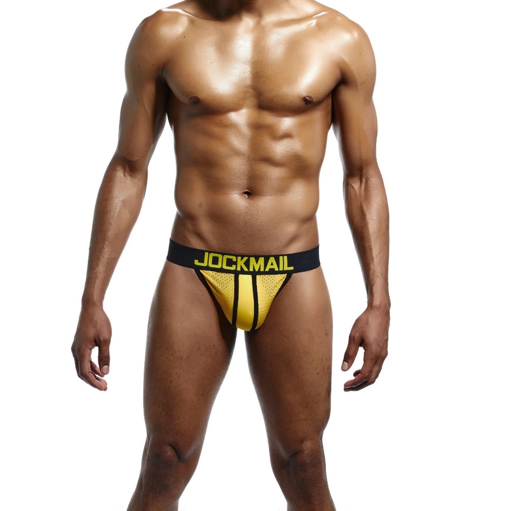 JOCKMAIL Jock - Yellow Mesh